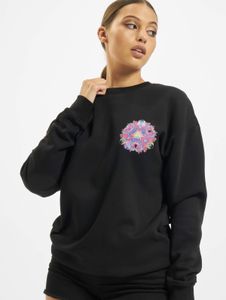 Sweat-shirt Soft Mister Tee pour femme, coupe oversize en molleton, 300 g/m² avec coton, noir