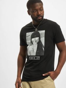 Comoda t-shirt da uomo Mister Tee, 180 g/m², cotone, nera.