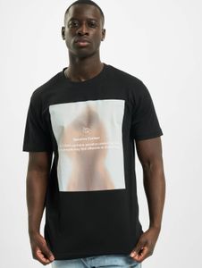 T-shirt casual da uomo Mister Tee, 180 g/m², cotone, nera