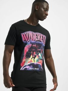 T-shirt sportiva da uomo Mister Tee, 180 g/m² in cotone, nera.