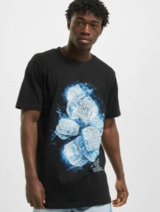 modernes Mister Tee Herren T-Shirt 180 g/m² mit Baumwolle Schwarz