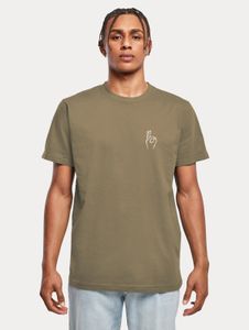 bequemes Mister Tee Herren T-Shirt 180 g/m² mit Baumwolle Khaki