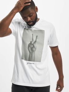 T-shirt sportiva da uomo Mister Tee 180 g/m² in cotone bianco