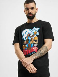 Camiseta Casual Mister Tee para hombre, 180 g/m², algodón, negra