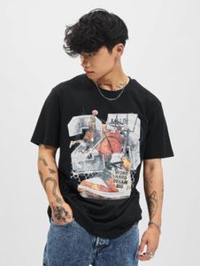 sportliches Mister Tee Herren T-Shirt 180 g/m² mit Baumwolle Schwarz