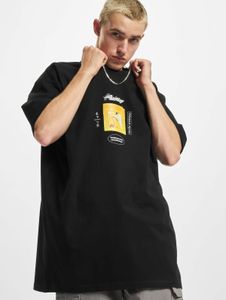 sportliches Mister Tee Herren T-Shirt Oversize 240 g/m² mit Baumwolle Schwarz