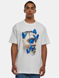 T-shirt sportiva da uomo Mister Tee, 240 g/m² in cotone, bianca