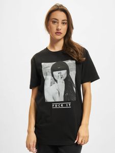 T-shirt oversize da donna Casual Mister Tee, 180 g/m², cotone, nera