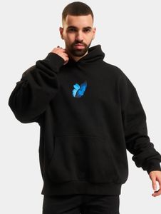 Sweat à capuche unisexe Modern Mister Tee, avec cordon de serrage et poignets côtelés, 460 g/m² coton, noir
