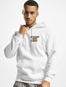 Comoda felpa con cappuccio da uomo Mister Tee, 300 g/m², cotone, bianca
