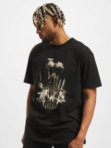 T-shirt oversize Casual Mister Tee pour homme, 240 g/m², coton, noir