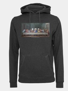 Sweat à capuche Mister Tee pour homme, confortable, avec poches et capuche, 300 g/m² coton, anthracite