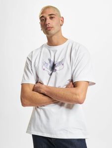 T-shirt sportiva da uomo Mister Tee, 240 g/m² in cotone, bianca