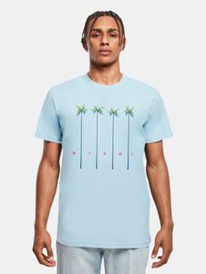 lässiges Mister Tee Herren T-Shirt 200 g/m² mit Baumwolle Blau
