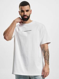 modernes Mister Tee Herren T-Shirt Reißverschluss Taschen 240 g/m² mit Baumwolle Weiß