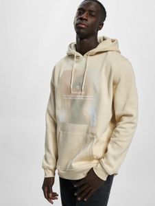 Felpa con cappuccio casual da uomo Mister Tee, 300 g/m², cotone, beige