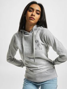 lässiger Mister Tee Damen Hoodie mit Baumwolle Grau