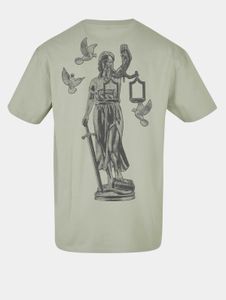 T-shirt homme Mister Tee, style sportif, 240 g/m², en coton vert