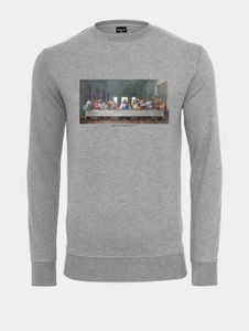 Felpa da uomo Modern Mister Tee in cotone, grigia