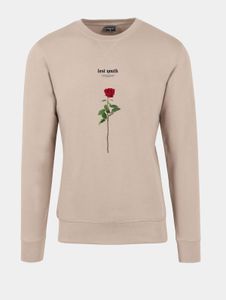 Sweat-shirt homme Modern Mister Tee en coton beige