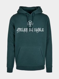 Comfortable Mister Tee men's hoodie, 300 g/m², made of cotton, green