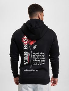 Sudadera con capucha para hombre Casual Mister Tee, de algodón, color negro.