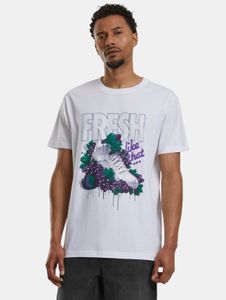 T-shirt sportiva da uomo Mister Tee in cotone, bianca