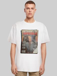 T-shirt da uomo oversize in cotone Modern Mister Tee, bianca