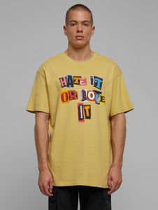T-shirt sportiva da uomo Mister Tee in cotone, gialla