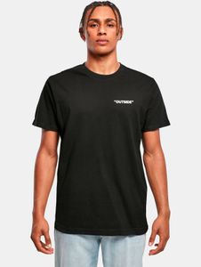 sporty Mister Tee men's T-shirt 200 g/m² with cotton black