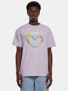 T-shirt oversize Casual Mister Tee pour homme, 240 g/m², coton, violet