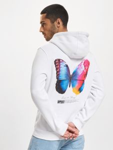 Soft Mister Tee men's hoodie with hood, 300 g/m², cotton, white