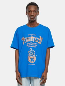 lässiges Mister Tee Herren T-Shirt Oversize 240 g/m² mit Baumwolle Blau