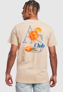 modernes Mister Tee Herren T-Shirt 200 g/m² mit Baumwolle Beige