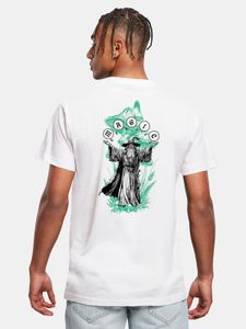 sportliches Mister Tee Herren T-Shirt 200 g/m² mit Baumwolle Weiß