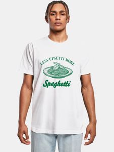 modernes Mister Tee Herren T-Shirt mit Baumwolle Weiß