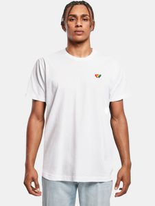 sportliches Mister Tee Herren T-Shirt 200 g/m² mit Baumwolle Weiß