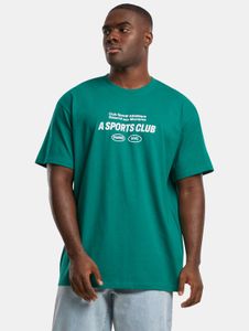 sporty Mister Tee men's T-shirt, oversize, 240 g/m², cotton, green