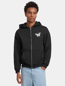 moderner Mister Tee Herren Hoodie 330 g/m² mit Baumwolle Schwarz