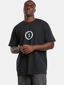 sportliches Mister Tee Herren T-Shirt Oversize 240 g/m² mit Baumwolle Schwarz