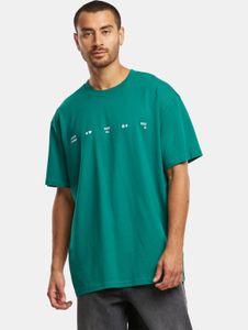 Camiseta de algodón extragrande para hombre Modern Mister Tee, color verde.