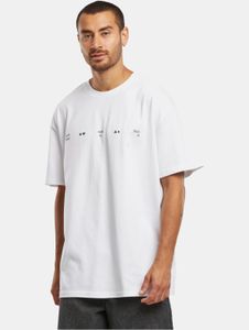 modernes Mister Tee Herren T-Shirt Oversize mit Baumwolle Weiß