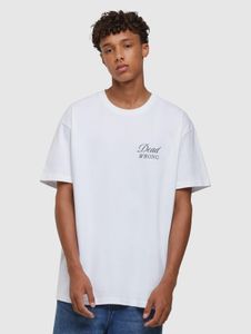 sportliches Mister Tee Herren T-Shirt Oversize 240 g/m² mit Baumwolle Weiß