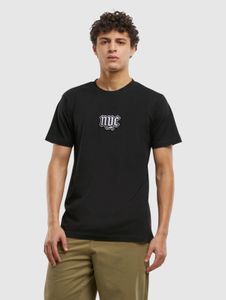 Camiseta cómoda Mister Tee para hombre, 180 g/m², algodón, negra