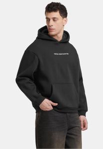 Felpa con cappuccio da uomo Soft Mister Tee, 330 g/m², cotone, nera
