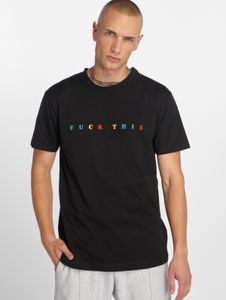 T-shirt casual da uomo Mister Tee, 180 g/m², cotone, nera