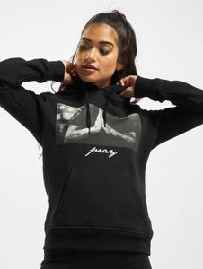 Sudadera con capucha para mujer Modern Mister Tee, 300 g/m², algodón, negra