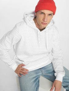 Felpa con cappuccio da uomo Soft Mister Tee con coulisse, 300 g/m² di cotone, bianca