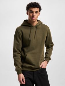 Felpa con cappuccio da uomo Modern Mister Tee con coulisse, lavorazione a coste, cotone 300 g/m², colore kaki