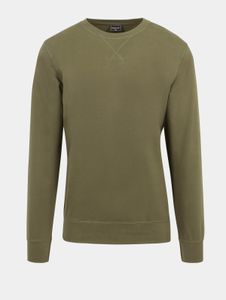 Comoda felpa da uomo Mister Tee con polsini a coste, 240 g/m², cotone, color kaki